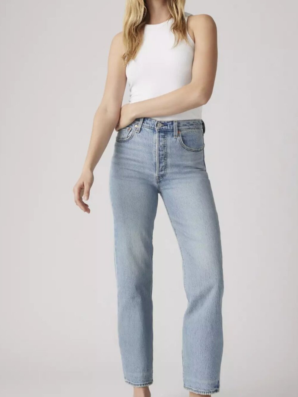 Levi's Ribcage Straight Ankle Jeans